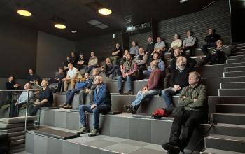Forsamling på regionmøte i Møre og Romsdal.