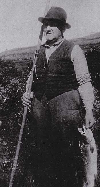 Reidar Daldorff fra Berlevåg skulle bli en av historiens rekordholder for laksefangst i Kongsfjordelva.